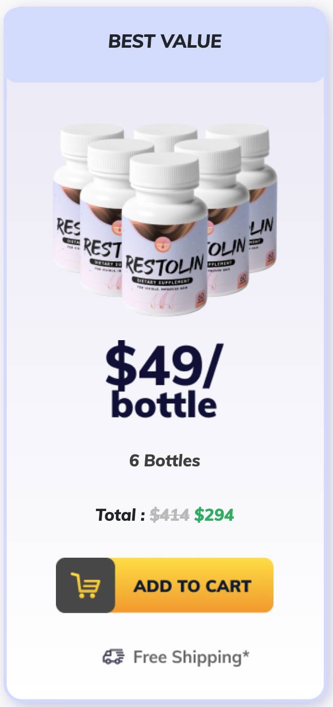 Restolin - 6 bottle